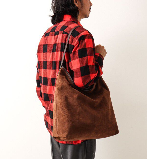 NOLLEY'S goodman「【Un coeur/アンクール】K906019 SUEDE DRAPE ONE SHOULDER」|ショルダー・メッセンジャー|