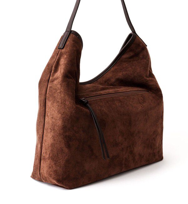 NOLLEY'S goodman「【Un coeur/アンクール】K906019 SUEDE DRAPE ONE SHOULDER」|ショルダー・メッセンジャー|