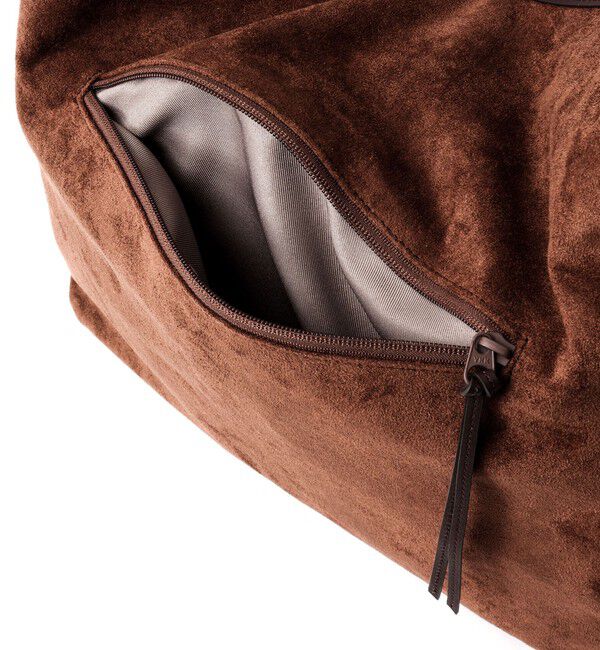 NOLLEY'S goodman「【Un coeur/アンクール】K906019 SUEDE DRAPE ONE SHOULDER」|ショルダー・メッセンジャー|