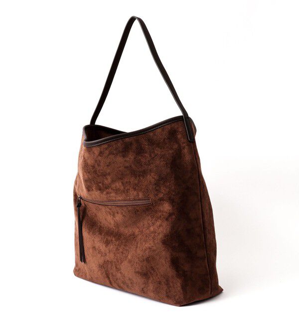 NOLLEY'S goodman「【Un coeur/アンクール】K906019 SUEDE DRAPE ONE SHOULDER」|ショルダー・メッセンジャー|