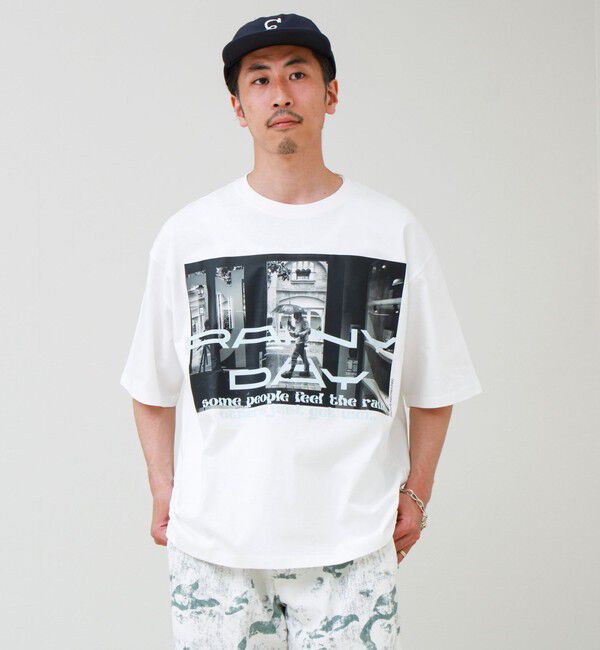 GLOSTER「【1枚でキマる主役TEE】フォト&times;メッセージプリントTEE」|Tシャツ・カットソー|