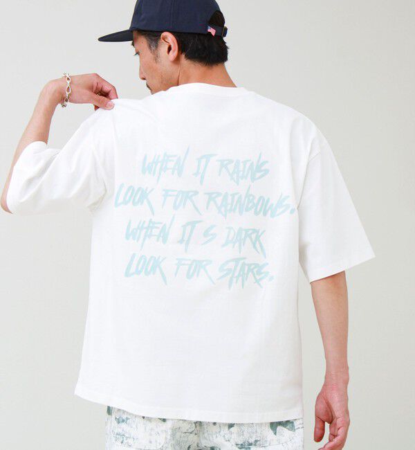 GLOSTER「【1枚でキマる主役TEE】フォト&times;メッセージプリントTEE」|Tシャツ・カットソー|