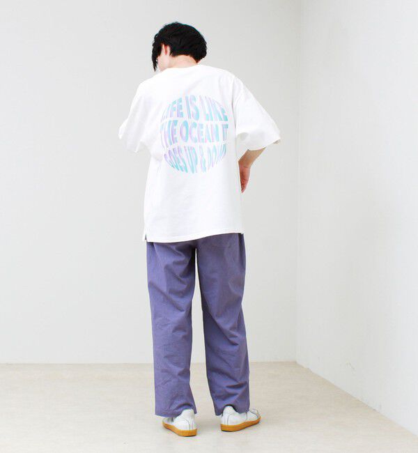 GLOSTER「【1枚でキマる主役TEE】フォト&times;メッセージプリントTEE」|Tシャツ・カットソー|