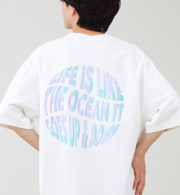 GLOSTER「【1枚でキマる主役TEE】フォト&times;メッセージプリントTEE」|Tシャツ・カットソー|