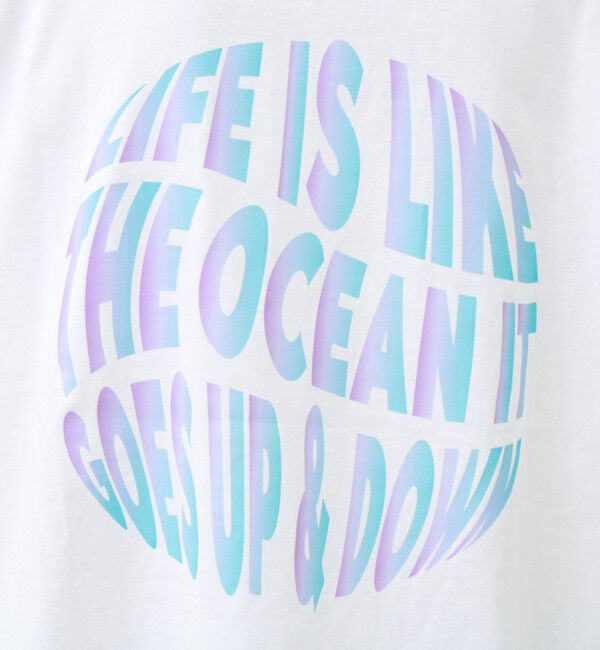 GLOSTER「【1枚でキマる主役TEE】フォト&times;メッセージプリントTEE」|Tシャツ・カットソー|