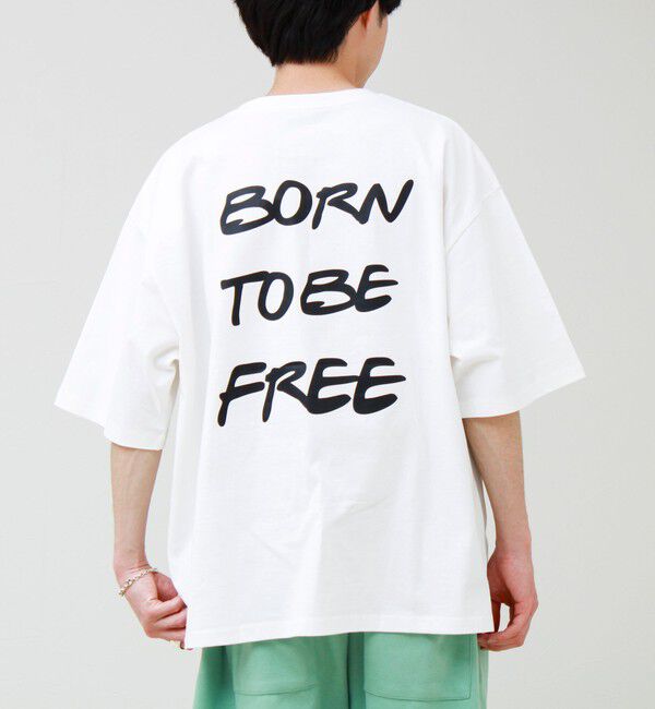 GLOSTER「【1枚でキマる主役TEE】フォト&times;メッセージプリントTEE」|Tシャツ・カットソー|