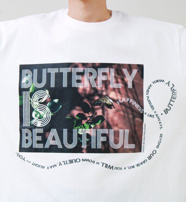GLOSTER「【1枚でキマる主役TEE】フォト&times;メッセージプリントTEE」|Tシャツ・カットソー|