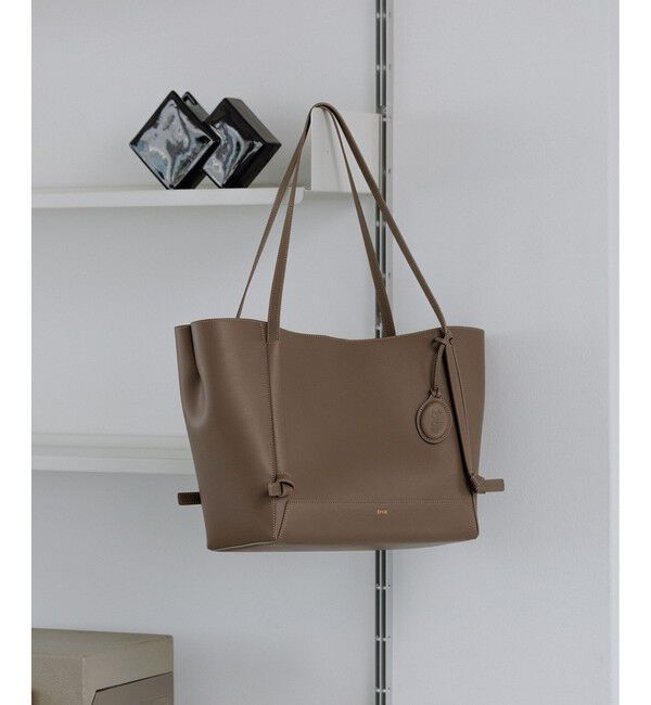 ROPE「【E'POR】KNOT BAG Large/A4対応・通勤・撥水・軽量・26AW新型」|トートバッグ|ブラウン(20)