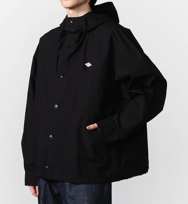 DANTON「DANTON | コットンリネン ショートフードジャケット MEN」|テーラードジャケット|DKNAVY