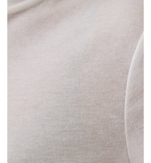  「コットン強撚フライスタートルネックプルオーバー」|Tシャツ・カットソー|
