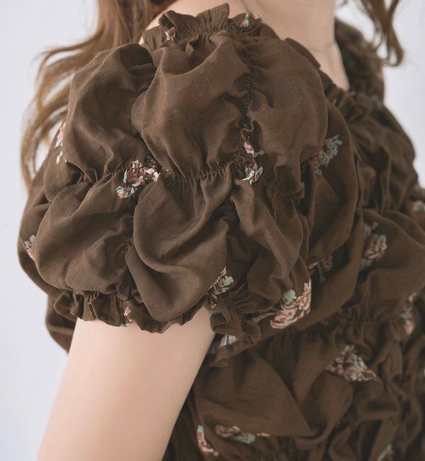 「【お気に入り登録数1万突破！】クシュクシュブラウス」|シャツ・ブラウス|