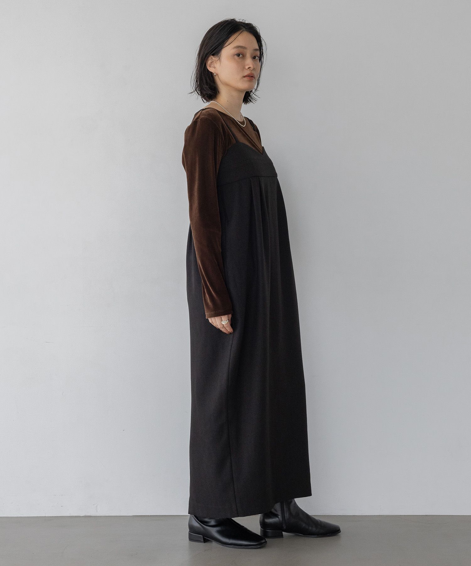 A part by 「 ドレープベロアプルオーバー_長袖」|Tシャツ・カットソー|