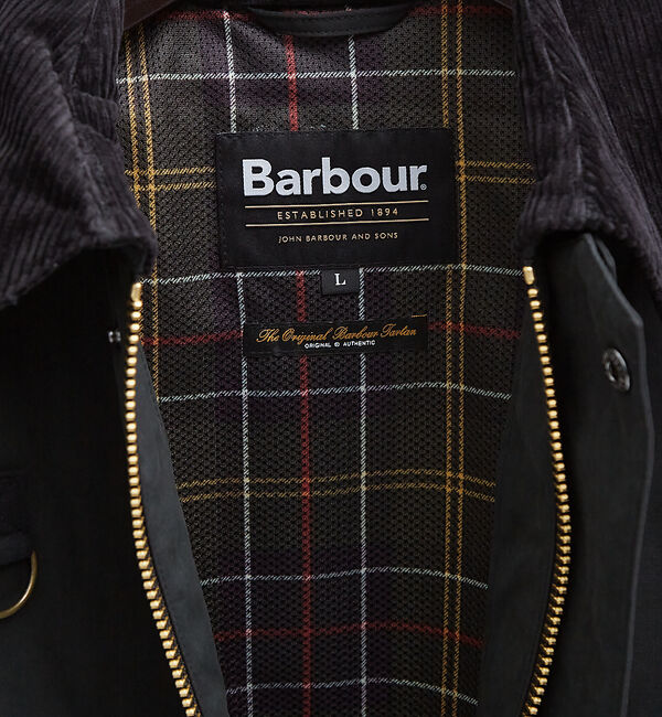 ABAHOUSE「【BARBOUR / バブアー】SPEY スペイ / ピーチスキン コットン /」|ブルゾン・スタジャン|