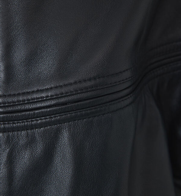 ABAHOUSE「【TOWNCRAFT/タウンクラフト】Leather Derby Jacket」|ブルゾン・スタジャン|