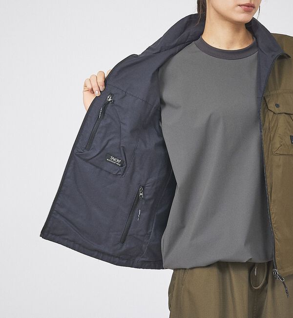 ABAHOUSE「【TAION / タイオン】NON DOWN MOUNTAIN REVERSIB」|ブルゾン・スタジャン|