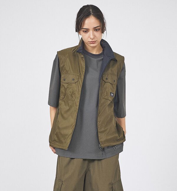 ABAHOUSE「【TAION / タイオン】NON DOWN MOUNTAIN REVERSIB」|ブルゾン・スタジャン|