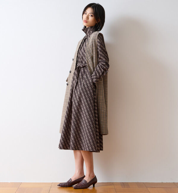 TIARA「【SHOGO SEKINE】モノグラムプリントシャツワンピース」|その他|