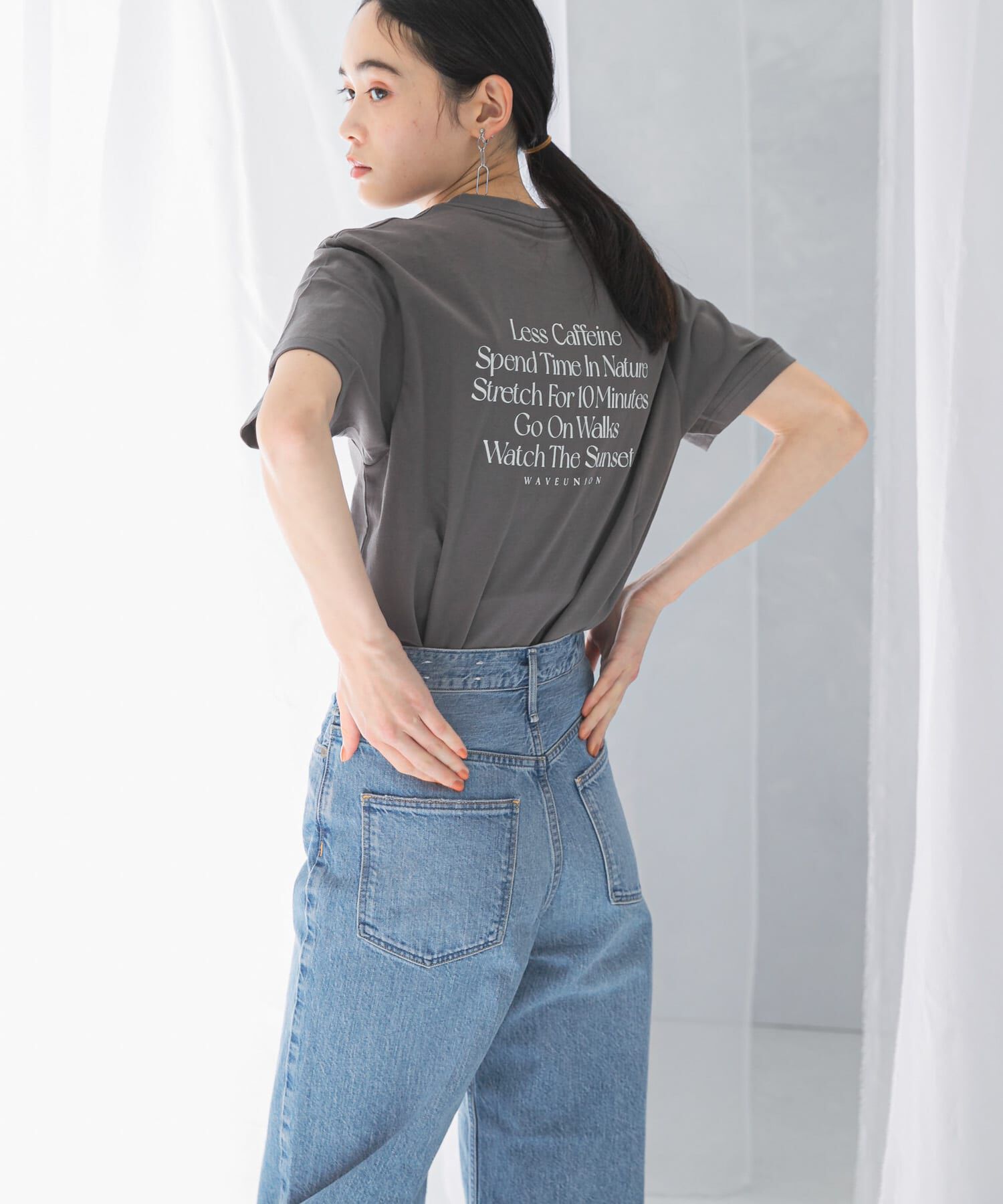 URBAN RESEARCH ROSSO「WAVEUNION　SELF CARE IDEA T-SHIRTS」|Tシャツ・カットソー|