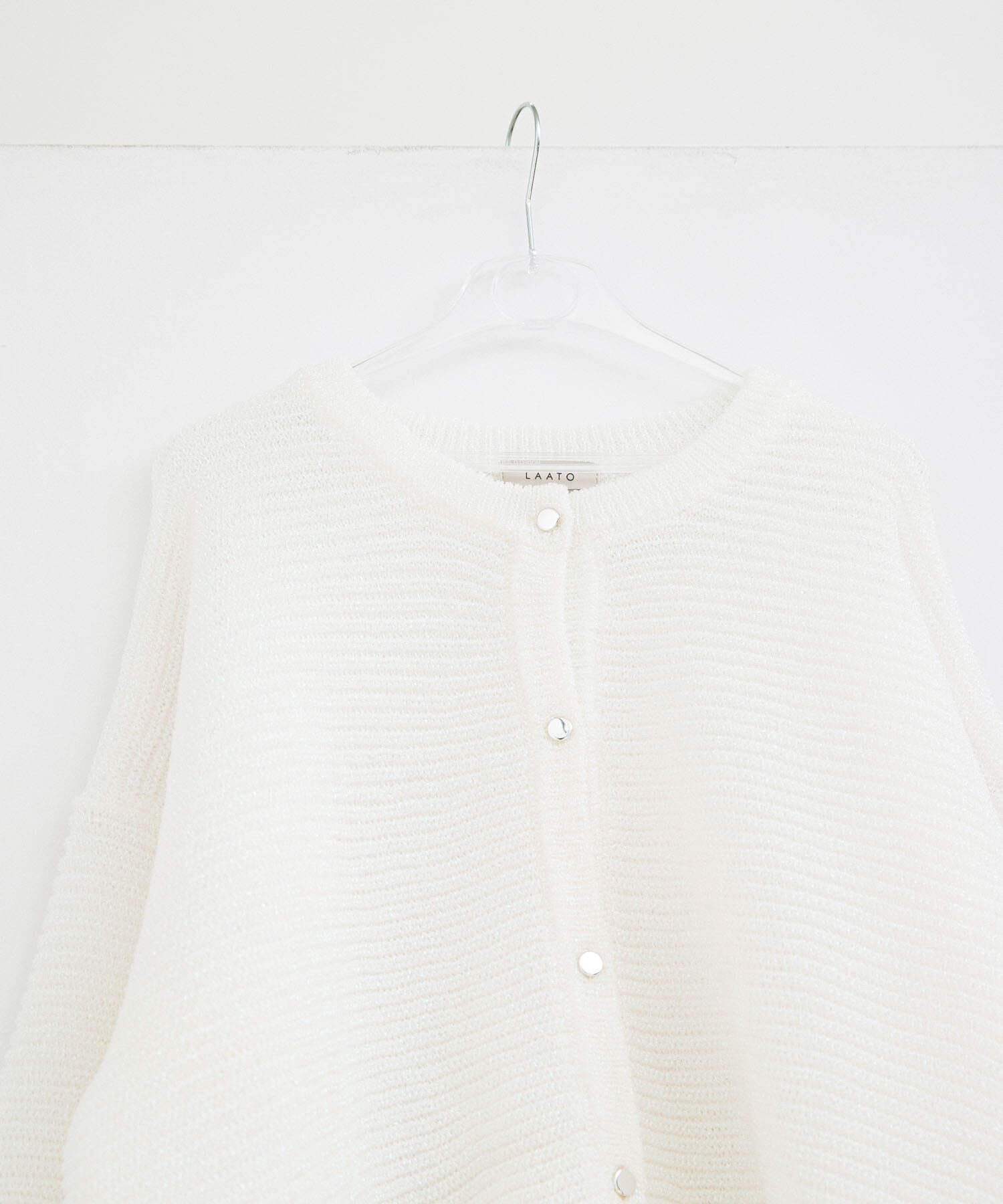LAATO「kirakira knit cardigan」|カーディガン|
