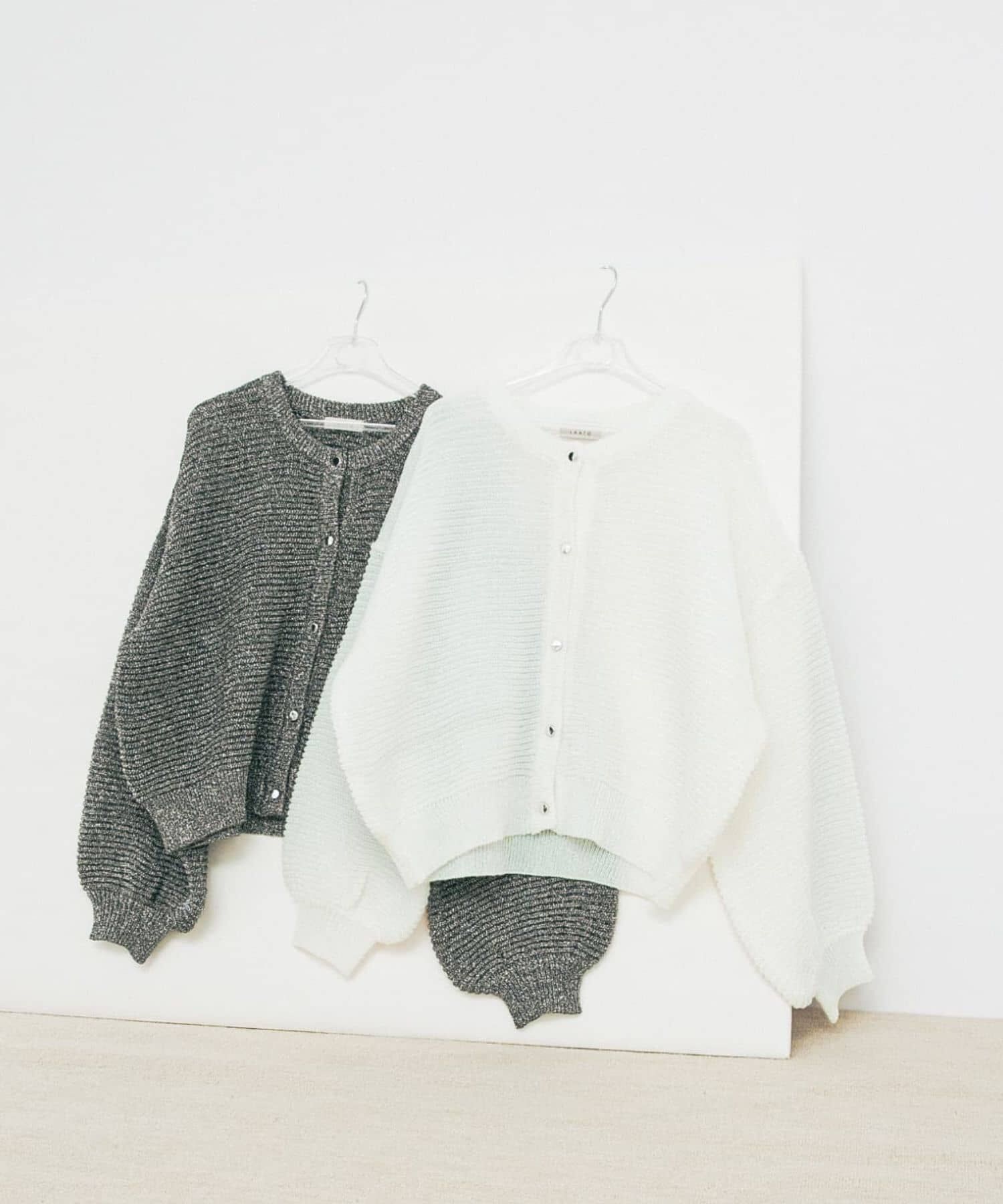 LAATO「kirakira knit cardigan」|カーディガン|