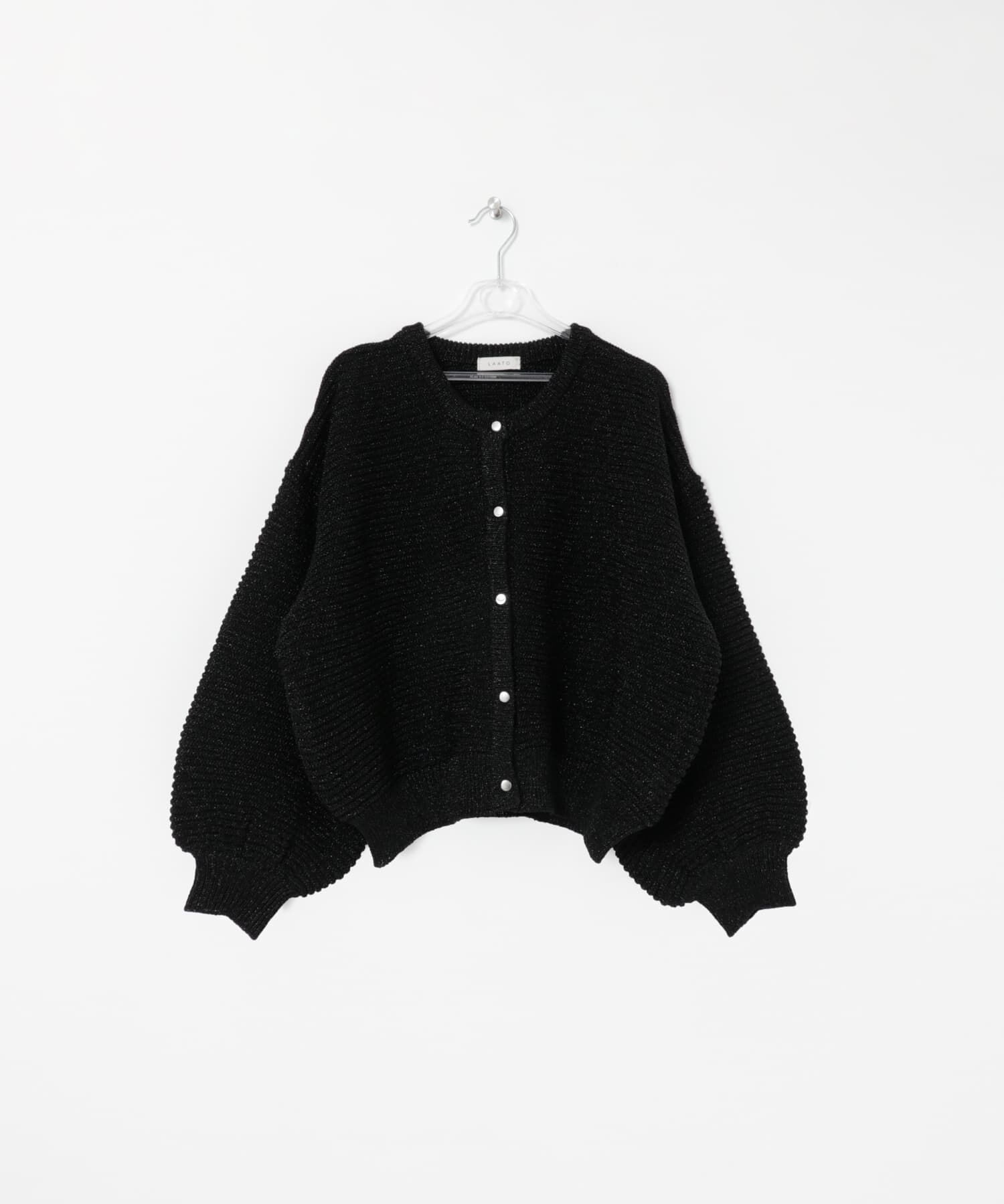 LAATO「kirakira knit cardigan」|カーディガン|