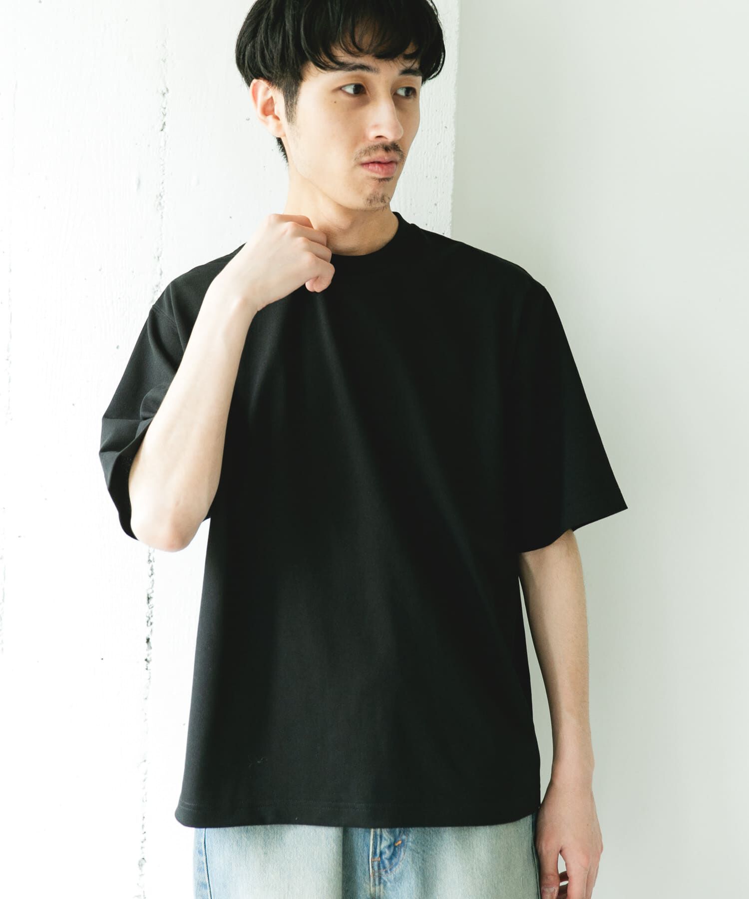 URBAN RESEARCH DOORS「ソマルティカノコ クルーネック ショートスリーブ Tシャツ」|Tシャツ・カットソー|