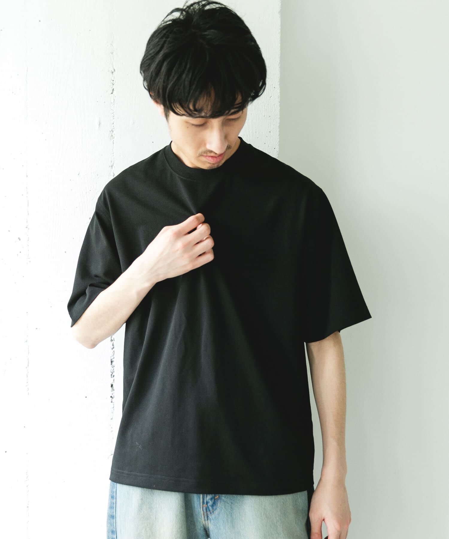 URBAN RESEARCH DOORS「ソマルティカノコ クルーネック ショートスリーブ Tシャツ」|Tシャツ・カットソー|