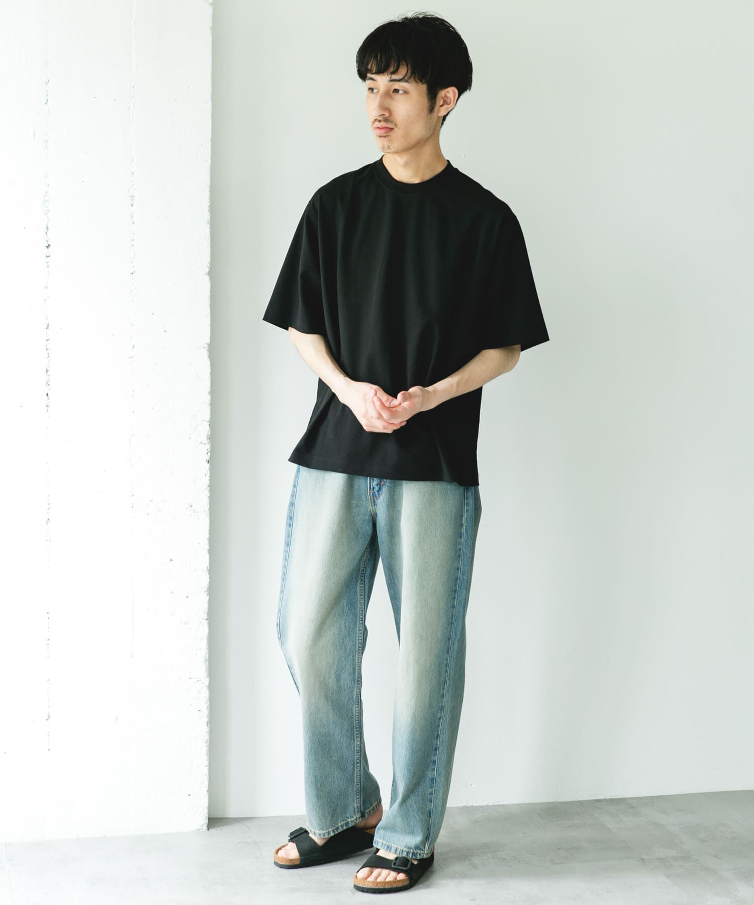 URBAN RESEARCH DOORS「ソマルティカノコ クルーネック ショートスリーブ Tシャツ」|Tシャツ・カットソー|