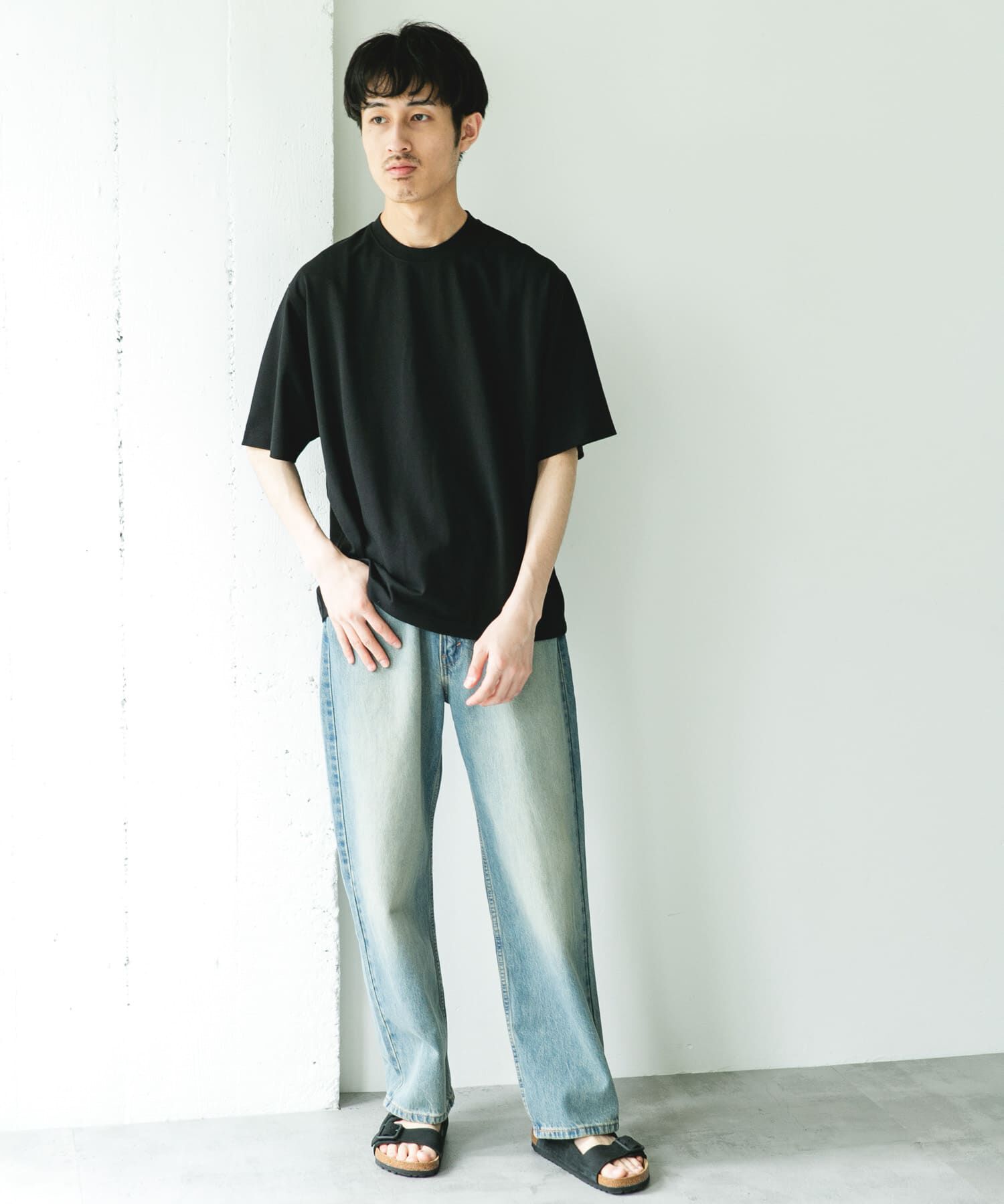 URBAN RESEARCH DOORS「ソマルティカノコ クルーネック ショートスリーブ Tシャツ」|Tシャツ・カットソー|