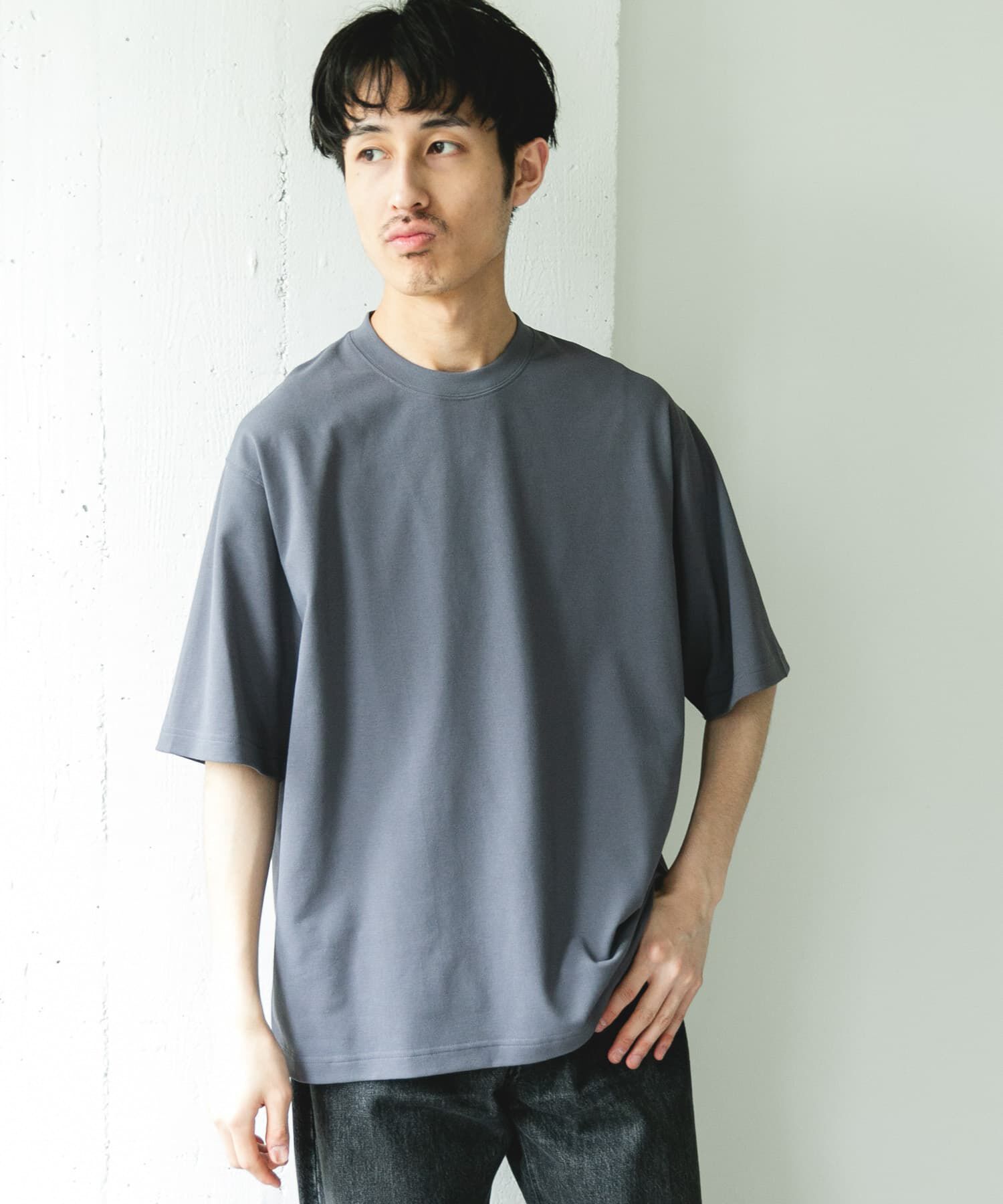 URBAN RESEARCH DOORS「ソマルティカノコ クルーネック ショートスリーブ Tシャツ」|Tシャツ・カットソー|