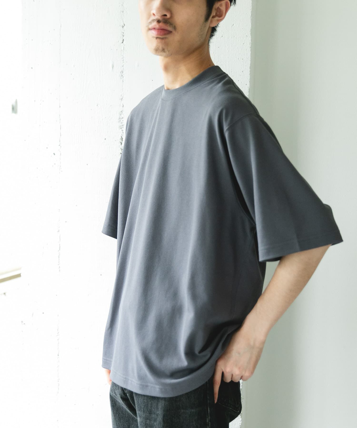 URBAN RESEARCH DOORS「ソマルティカノコ クルーネック ショートスリーブ Tシャツ」|Tシャツ・カットソー|
