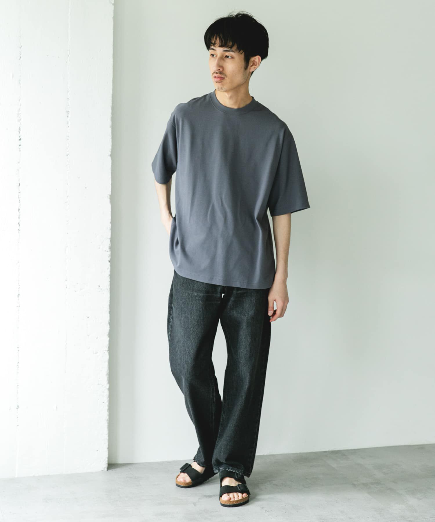 URBAN RESEARCH DOORS「ソマルティカノコ クルーネック ショートスリーブ Tシャツ」|Tシャツ・カットソー|