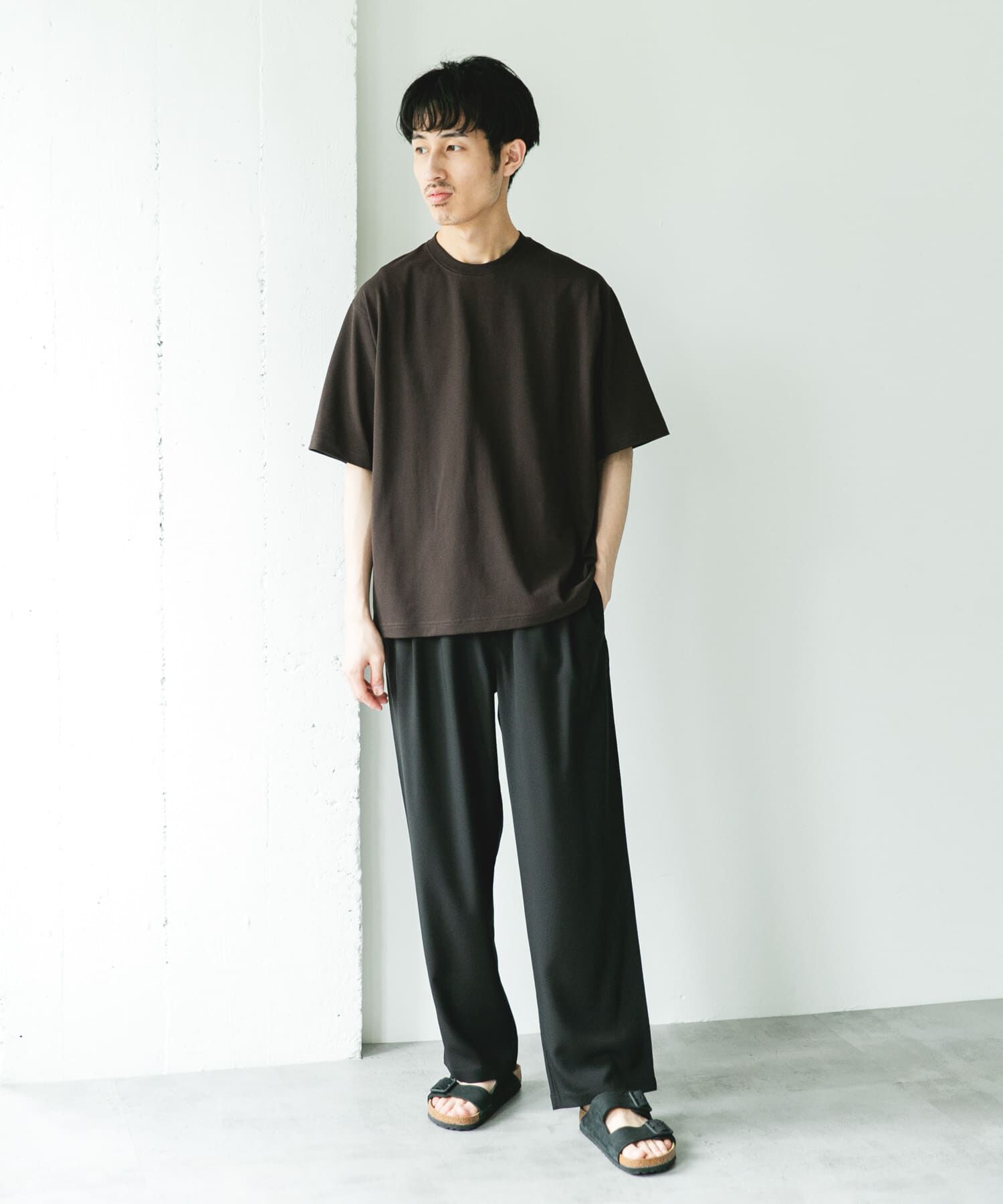 URBAN RESEARCH DOORS「ソマルティカノコ クルーネック ショートスリーブ Tシャツ」|Tシャツ・カットソー|