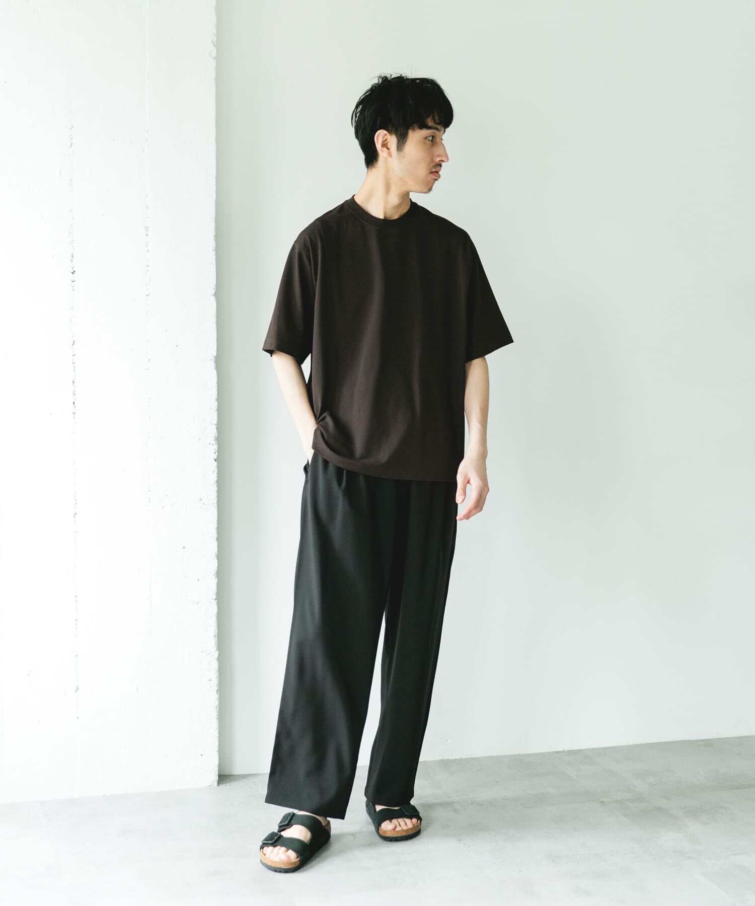 URBAN RESEARCH DOORS「ソマルティカノコ クルーネック ショートスリーブ Tシャツ」|Tシャツ・カットソー|