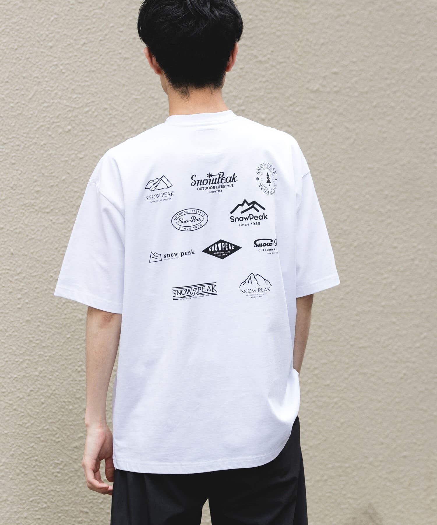 URBAN RESEARCH DOORS「『別注』Snow Peak Apparel&times;DOORS　PROTOARCHIVEPRINT T-SHIRTS」|Tシャツ・カットソー|