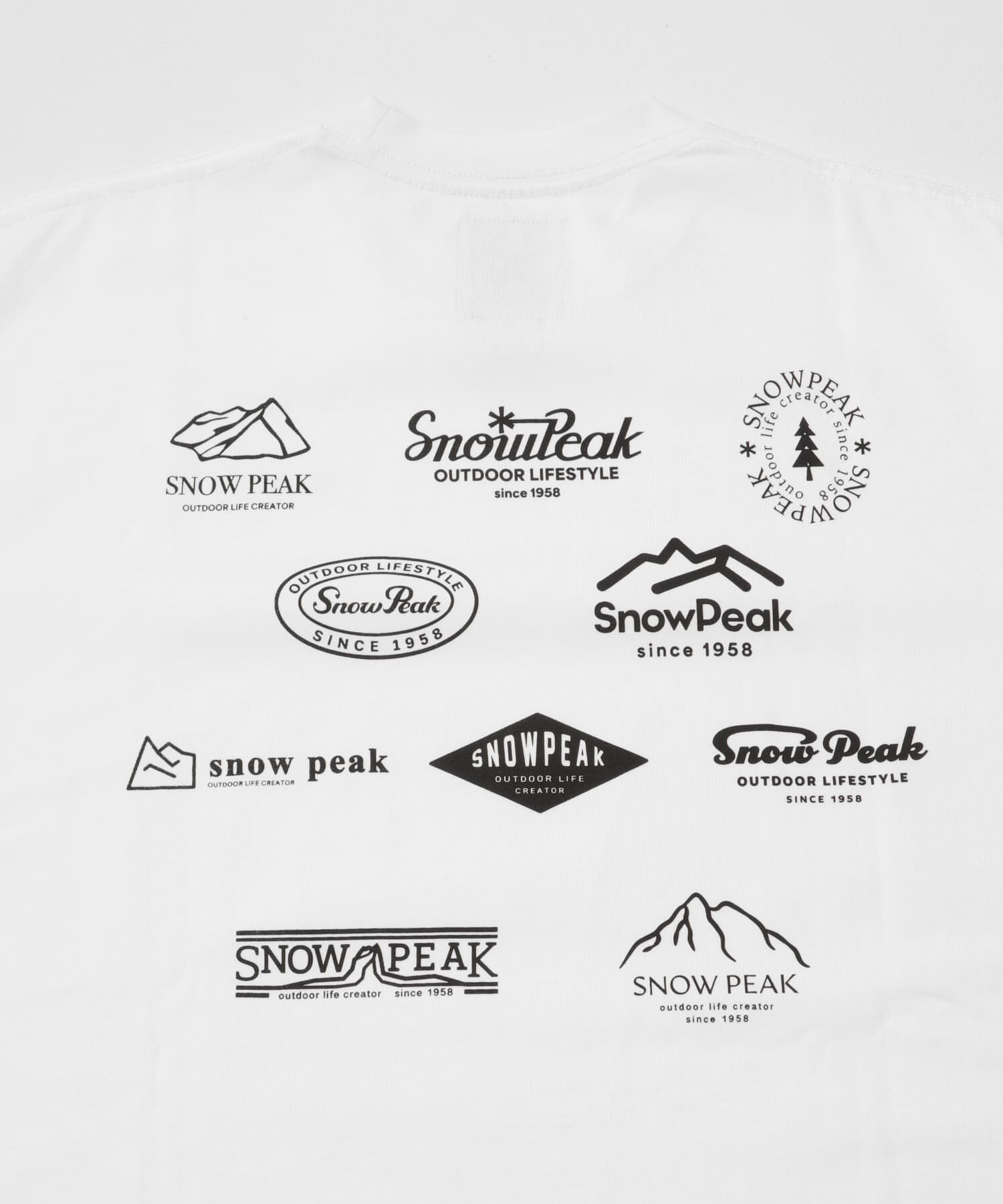 URBAN RESEARCH DOORS「『別注』Snow Peak Apparel&times;DOORS　PROTOARCHIVEPRINT T-SHIRTS」|Tシャツ・カットソー|