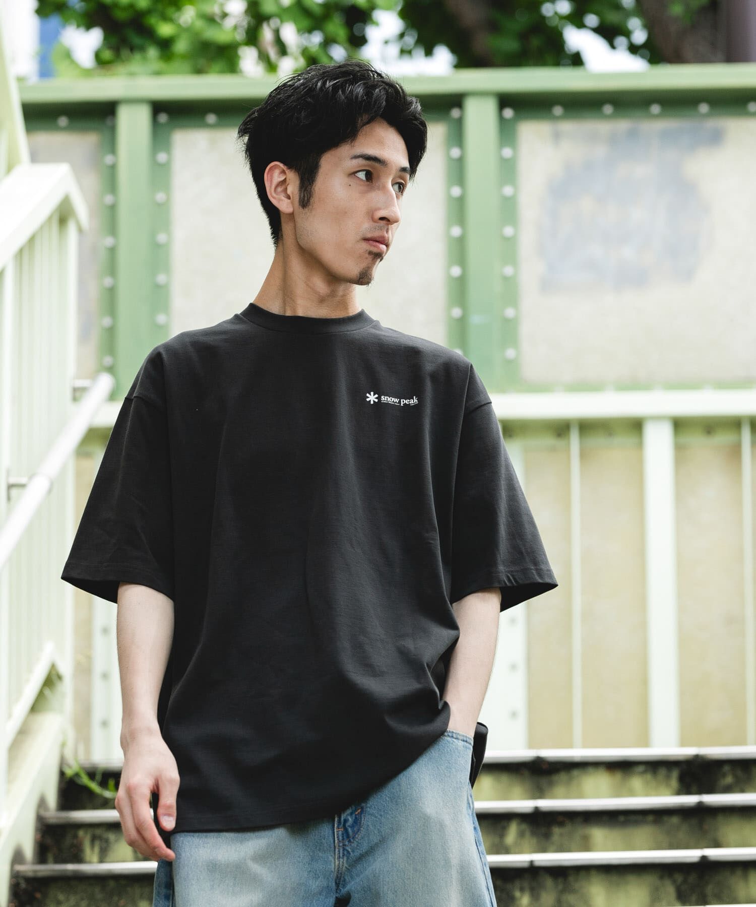 URBAN RESEARCH DOORS「『別注』Snow Peak Apparel&times;DOORS　PROTOARCHIVEPRINT T-SHIRTS」|Tシャツ・カットソー|