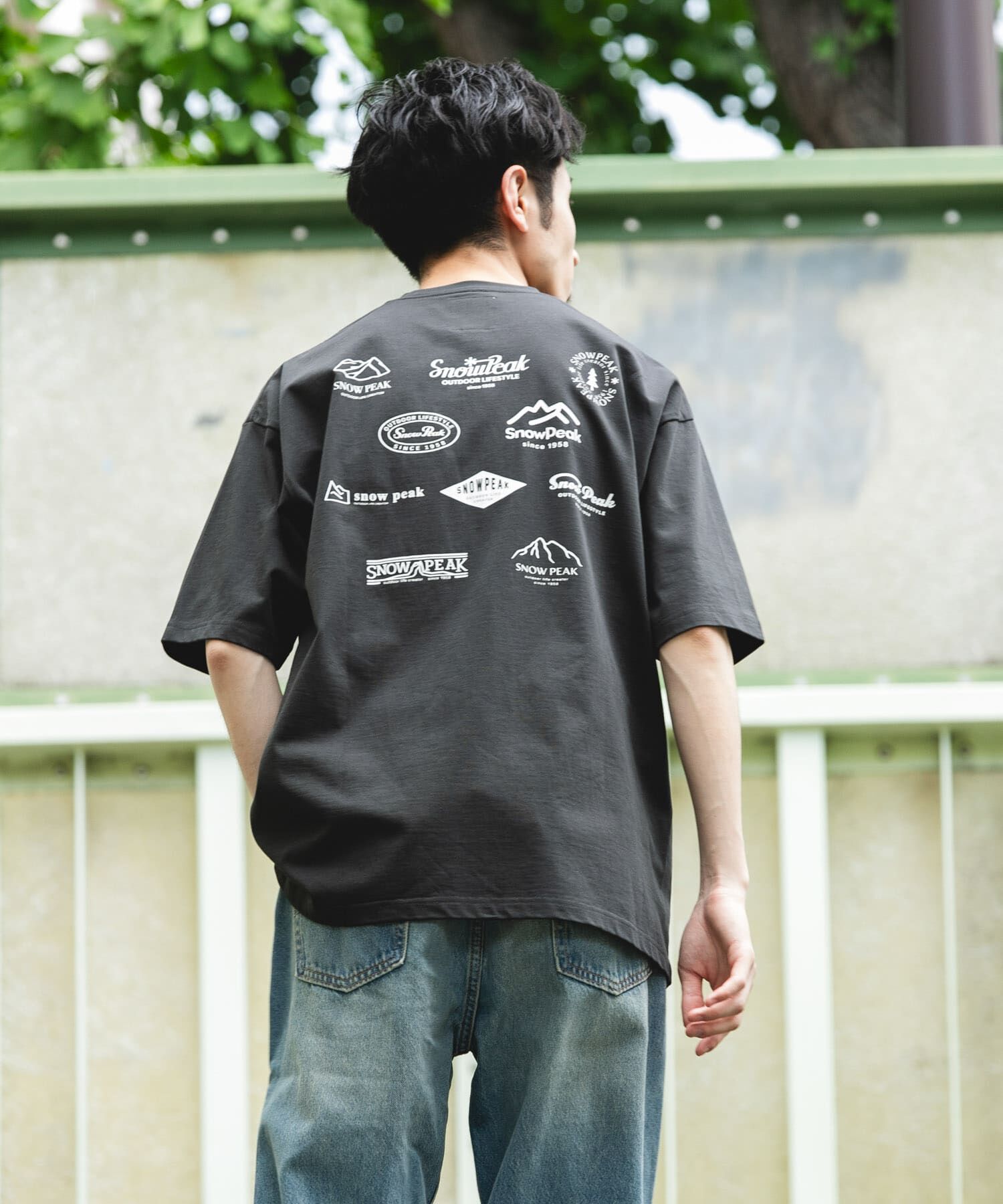 URBAN RESEARCH DOORS「『別注』Snow Peak Apparel&times;DOORS　PROTOARCHIVEPRINT T-SHIRTS」|Tシャツ・カットソー|