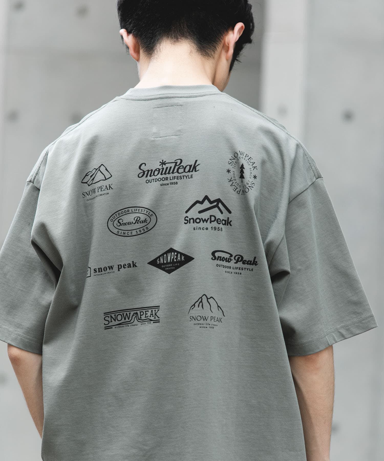 URBAN RESEARCH DOORS「『別注』Snow Peak Apparel&times;DOORS　PROTOARCHIVEPRINT T-SHIRTS」|Tシャツ・カットソー|