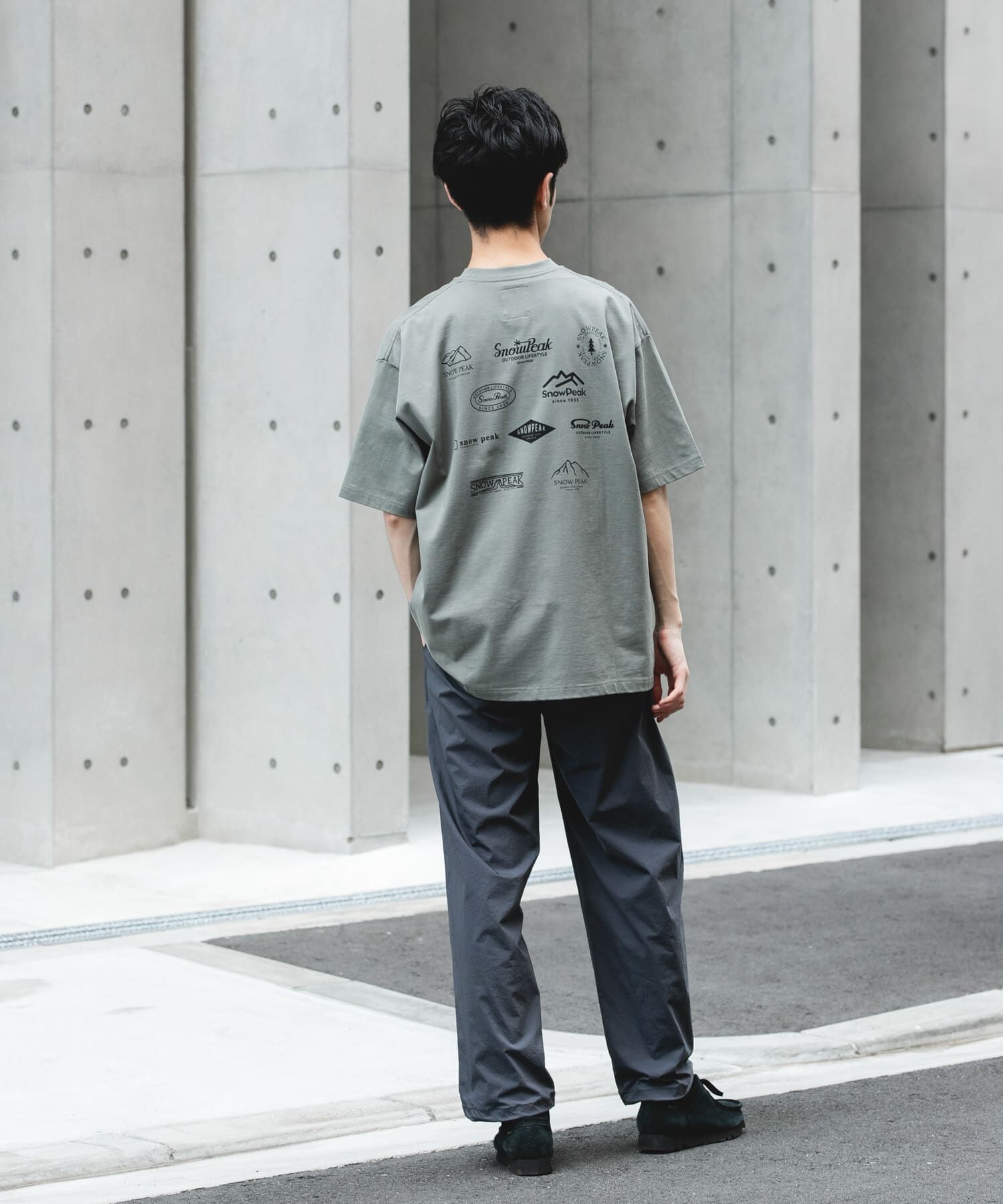 URBAN RESEARCH DOORS「『別注』Snow Peak Apparel&times;DOORS　PROTOARCHIVEPRINT T-SHIRTS」|Tシャツ・カットソー|