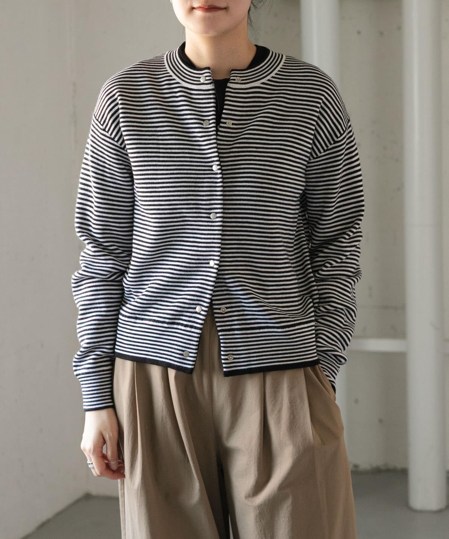URBAN RESEARCH DOORS「『一部WEB限定カラー』FORK&SPOON　ミラノリブニットカーディガン」|カーディガン|