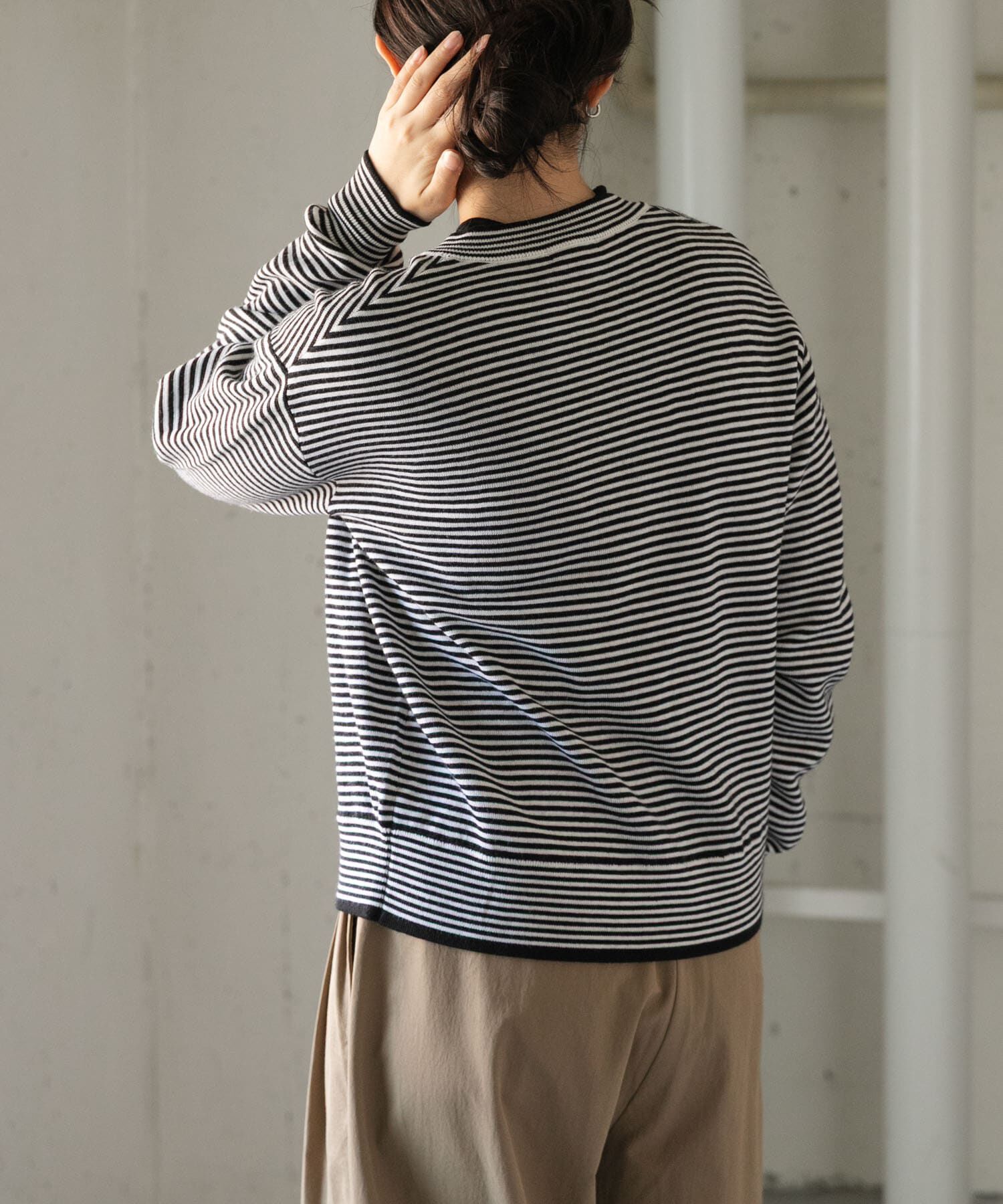 URBAN RESEARCH DOORS「『一部WEB限定カラー』FORK&SPOON　ミラノリブニットカーディガン」|カーディガン|