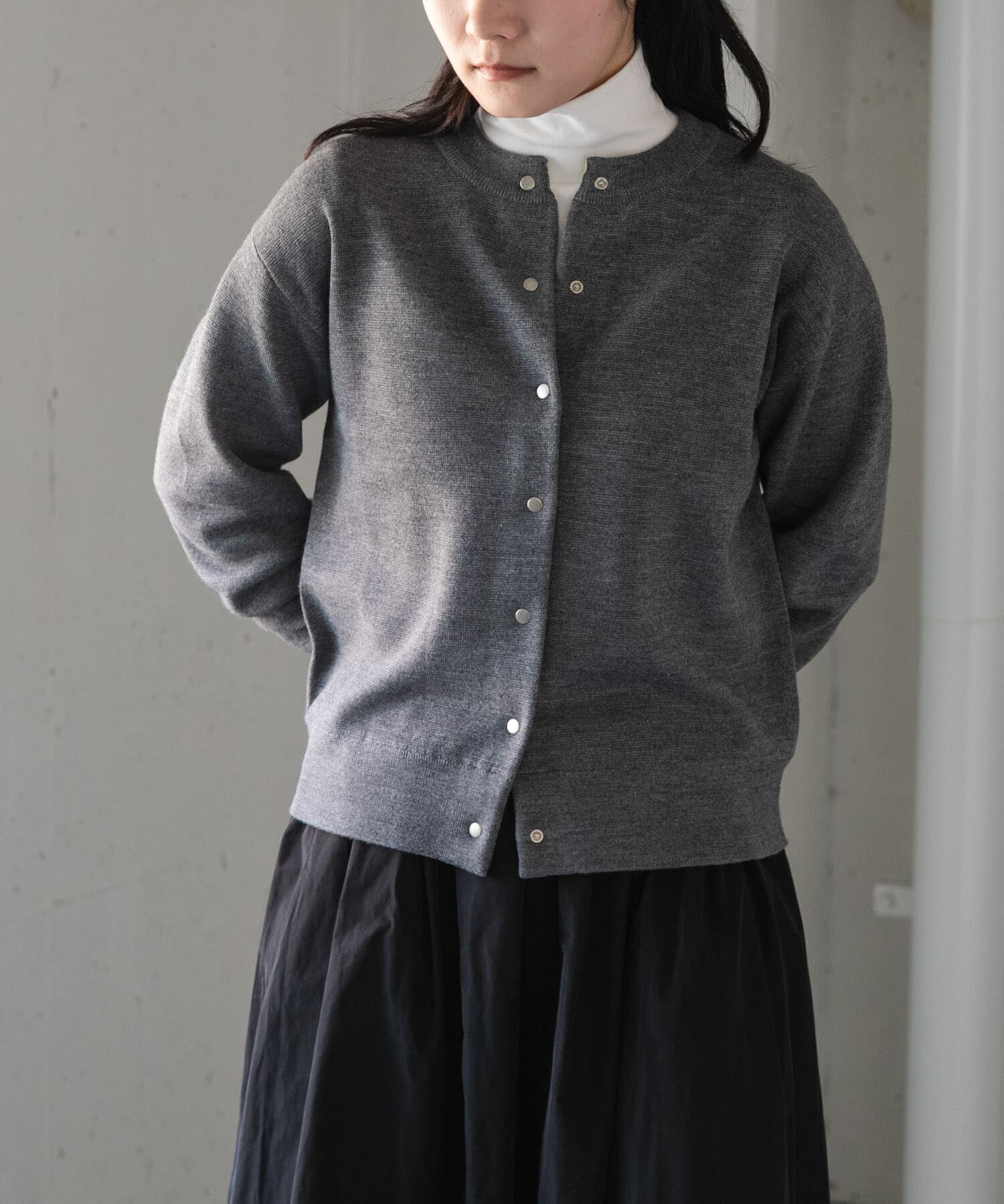 URBAN RESEARCH DOORS「『一部WEB限定カラー』FORK&SPOON　ミラノリブニットカーディガン」|カーディガン|
