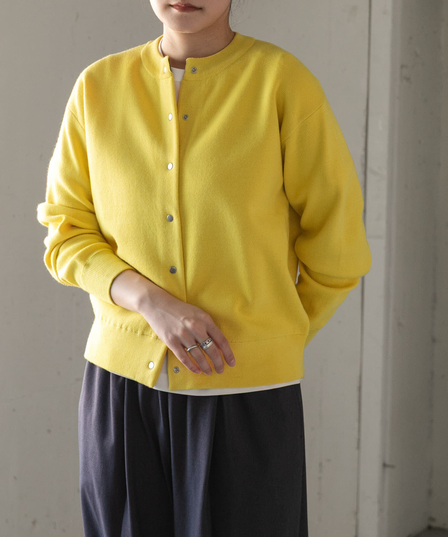 URBAN RESEARCH DOORS「『一部WEB限定カラー』FORK&SPOON　ミラノリブニットカーディガン」|カーディガン|