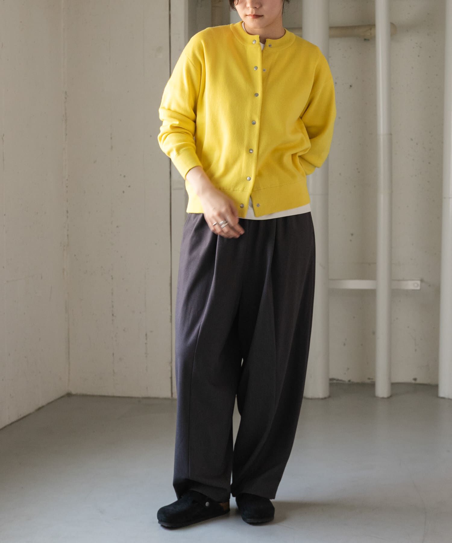 URBAN RESEARCH DOORS「『一部WEB限定カラー』FORK&SPOON　ミラノリブニットカーディガン」|カーディガン|