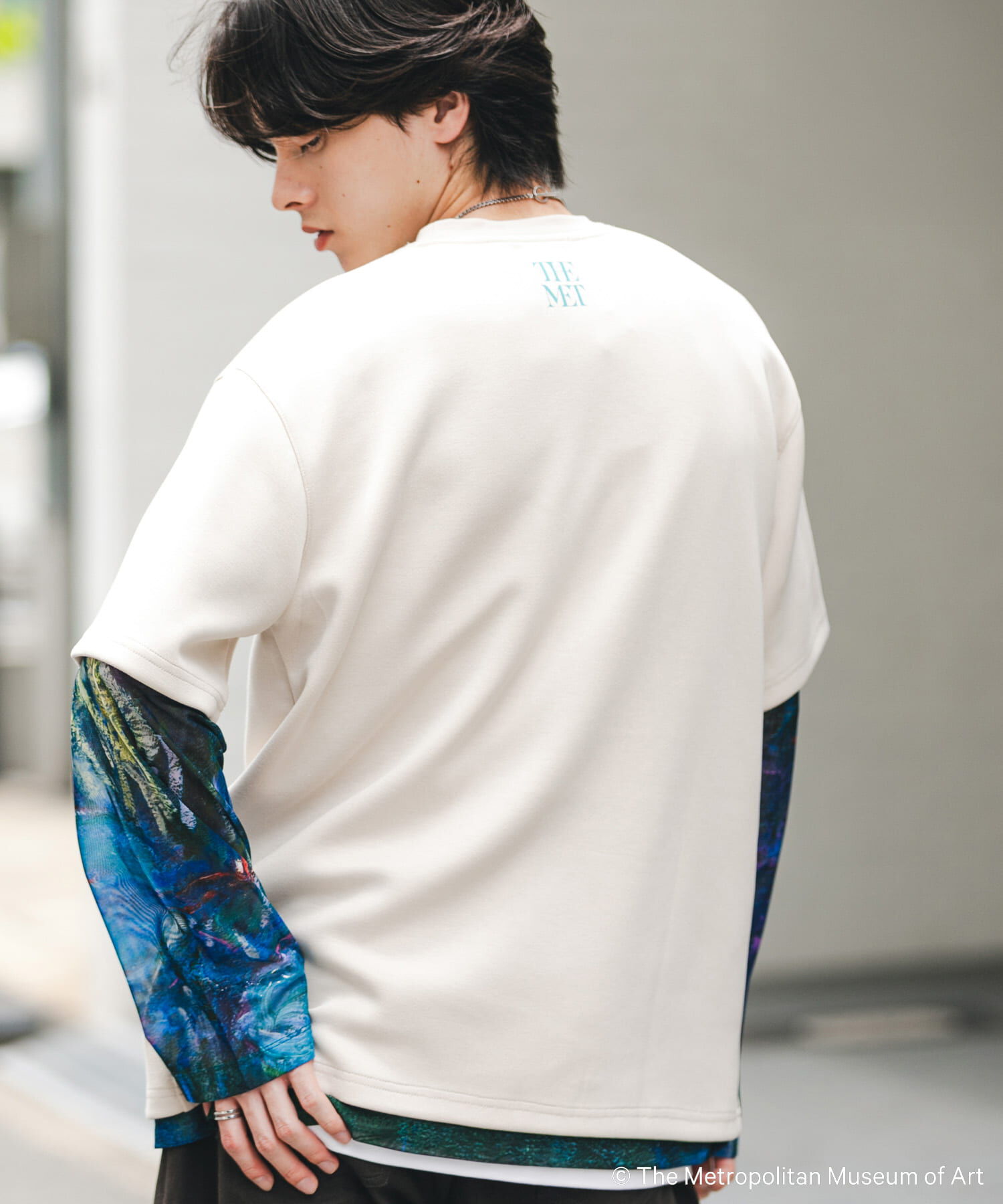 SENSE OF PLACE by URBAN RESEARCH「『別注』『イージーケア/接触冷感』The Met&times;SENSE OF PLACE　S/S T-SHIRTS(Gogh)B」|Tシャツ・カットソー|