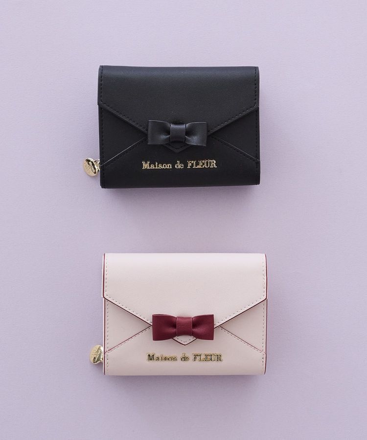 Maison de FLEUR「レター型ウォレット」|財布|