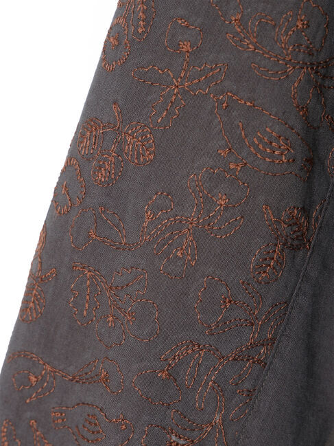 Samansa Mos2「【miyuki matsuo&times;Samansa Mos2】刺繍PO」|Tシャツ・カットソー|
