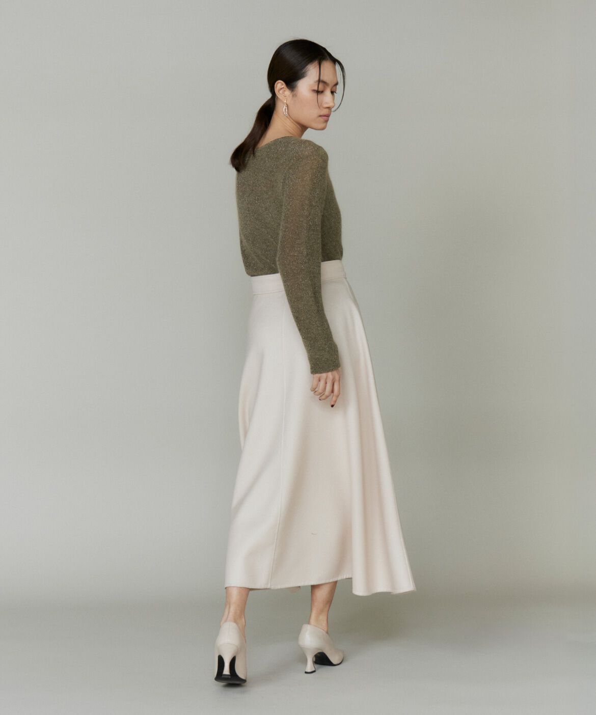 la veille by SUPERIOR CLOSET「シアーモヘアラメプルオーバ」|ニット・セーター|
