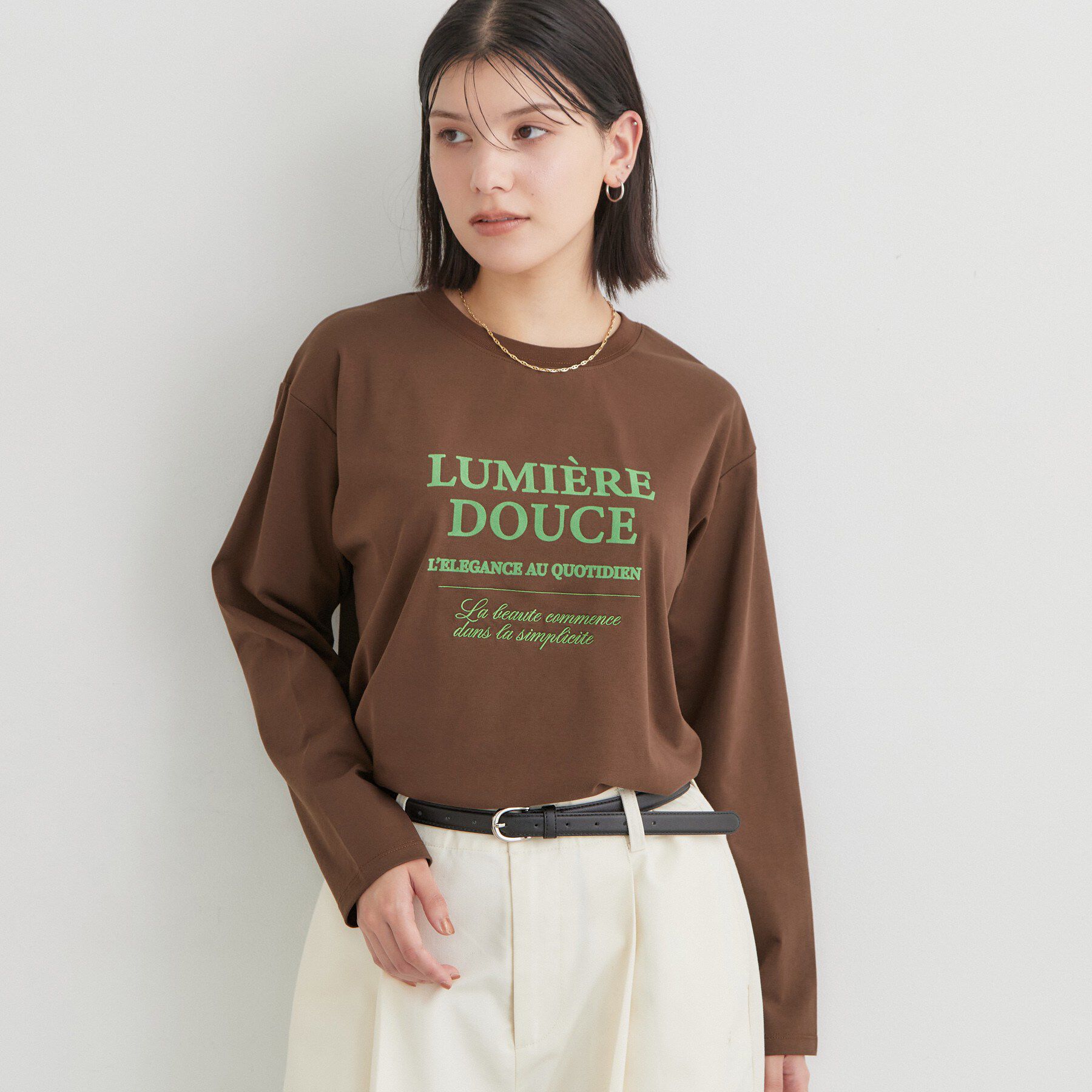 THE SHOP TK「ロゴ＆フォトアソートロンT」|Tシャツ・カットソー|